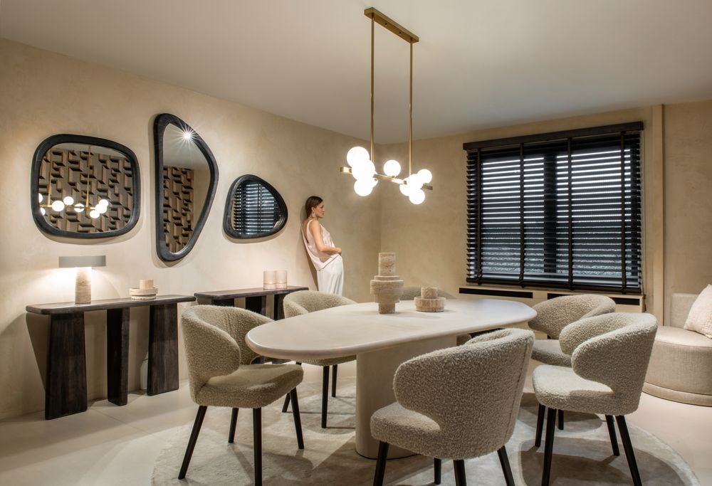 Dining Tables - DELPHI dining table - DÔME DECO