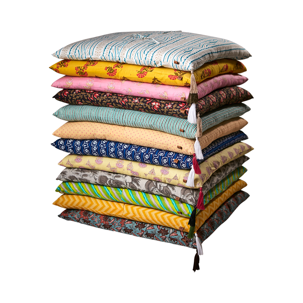 Coussins textile - HAPPY Housse coussin de siège, Couleurs assorties - AFFARI OF SWEDEN