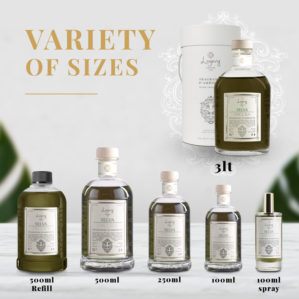 Home fragrances - Selva Oscura - Home Fragrance - LOGEVY FIRENZE 1965