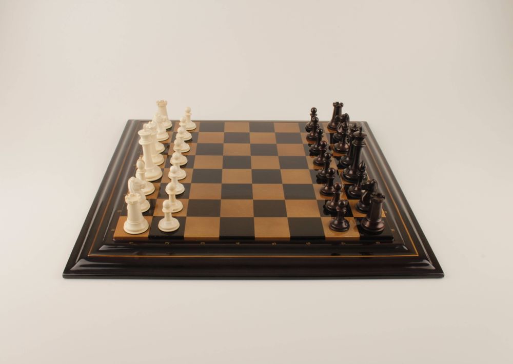 Cadeaux - Staunton mammouth ivoire jeu d'échecs (Mammuthus primigenius) - ARCTIC ANTIQUES