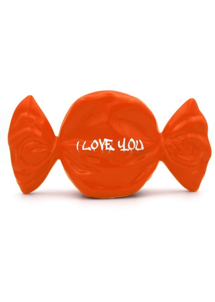 Céramique - bonbon I love you orange - DESIGN BY JALER