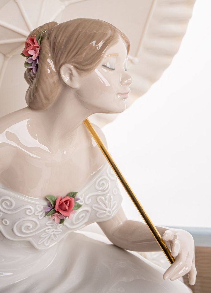 Sculptures, statuettes et miniatures - Romance sur le lac - Porcelaine artisanale de Lladró - LLADRÓ