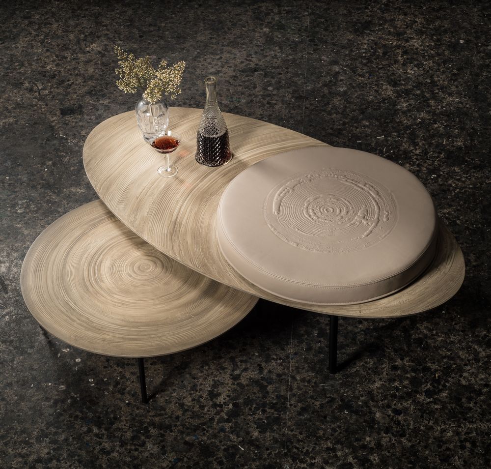 Design objects - SIT-ABLE and MOON POUF - MOS DESIGN
