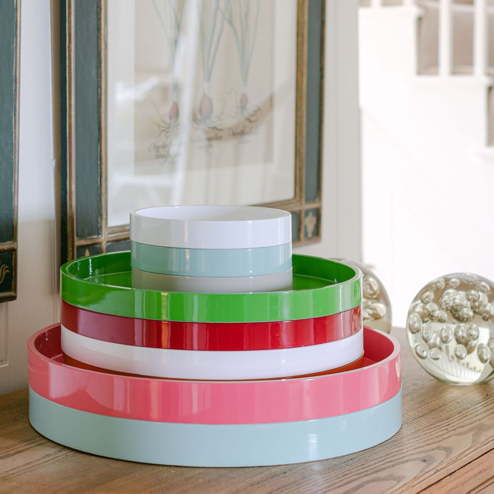 Homewear - Plain Round Trays - ADDISON ROSS