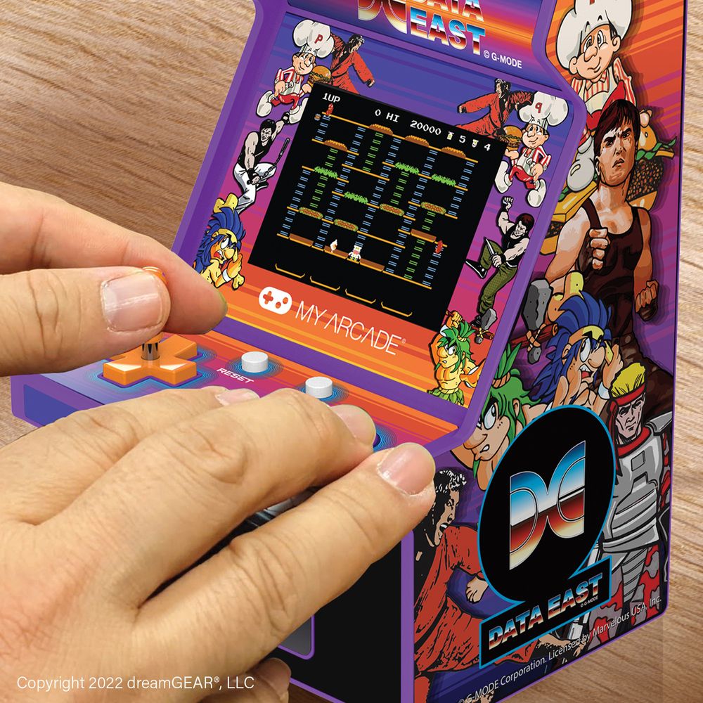 Jeux enfants - Micro Player MyArcade DATA EAST 8 Licences + 300 jeux - KUBBICK