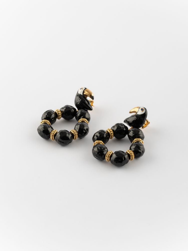 Bijoux - Boucles d'oreilles toucan - Sawadee - NACH