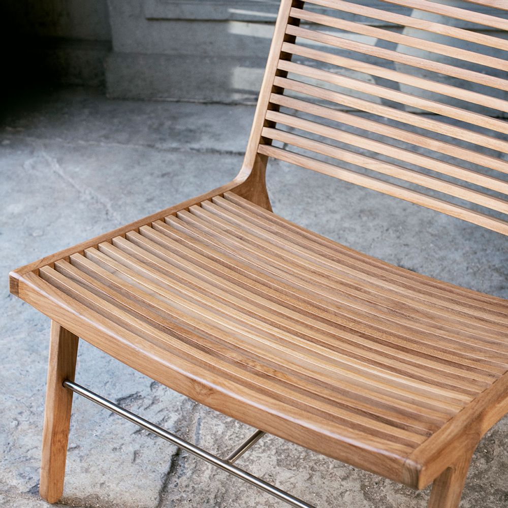 Deck chairs - RIB Lounge Chair - ANKER DENMARK