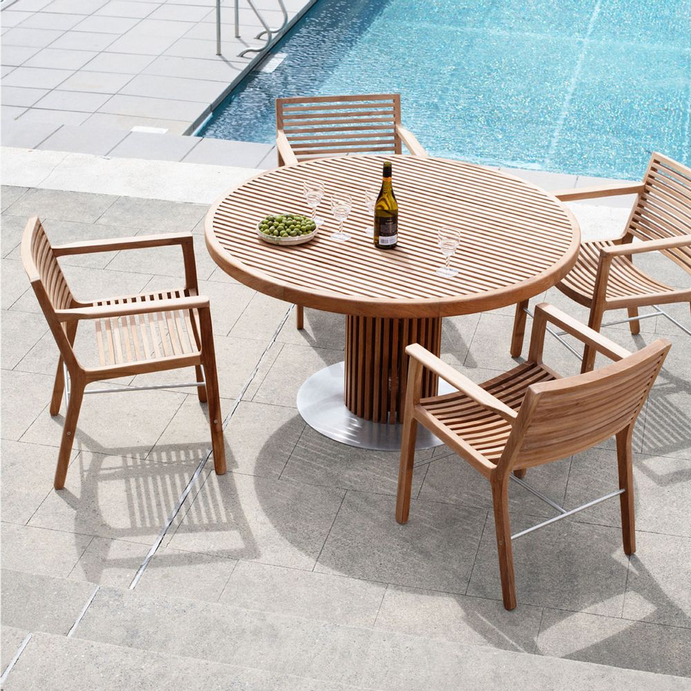 Lawn chairs - RIB DINING CHAIR - ANKER DENMARK