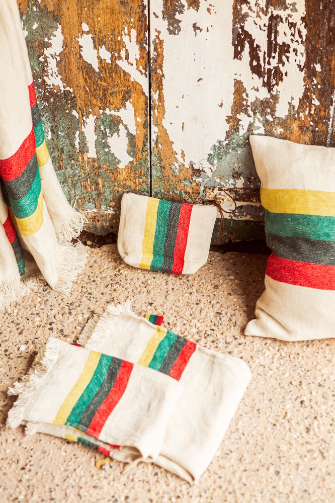 Homewear - THE BELGIAN TOWEL - Summer Stripe - LIBECO HOME