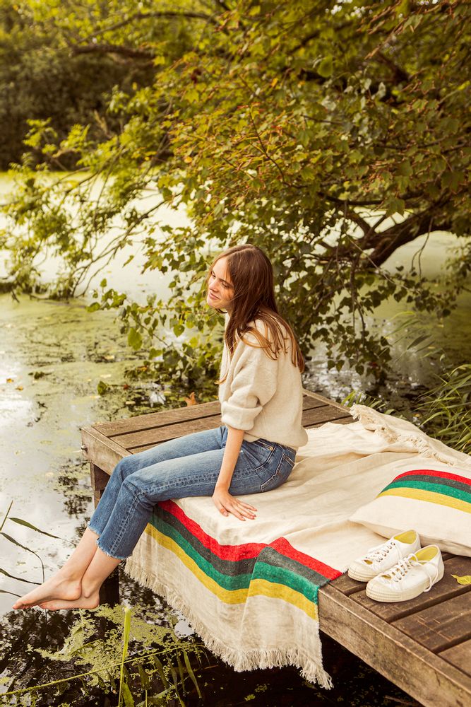 Homewear - THE BELGIAN TOWEL - Summer Stripe - LIBECO HOME