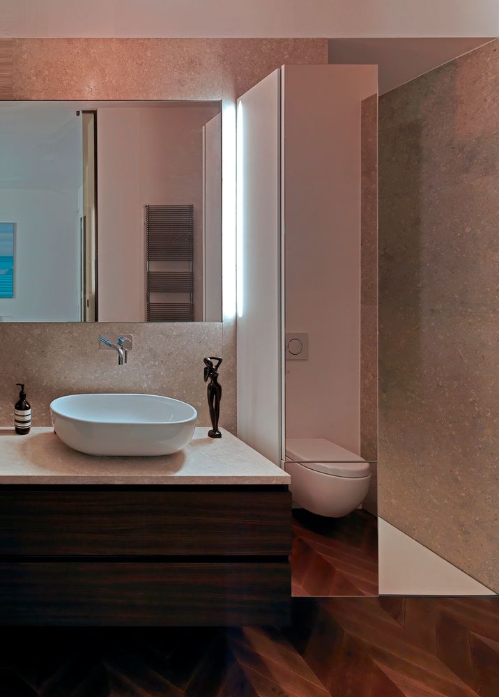 Meubles pour salle de bain - Grigio Alpi - GRASSI PIETRE SRL
