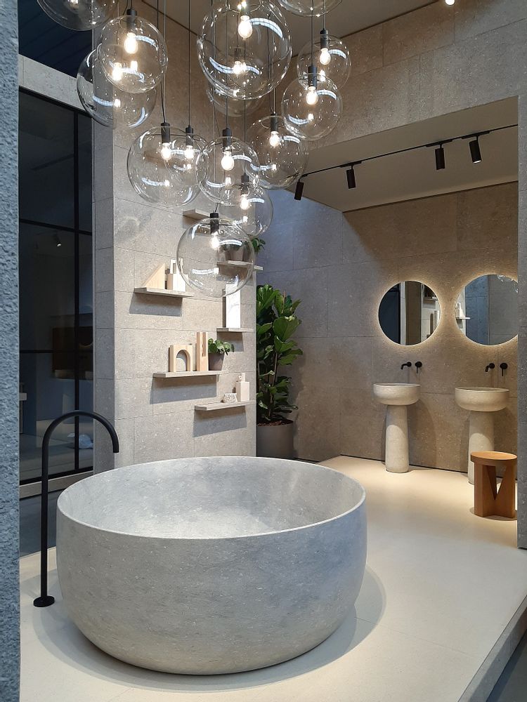 Meubles pour salle de bain - Grigio Alpi - GRASSI PIETRE SRL