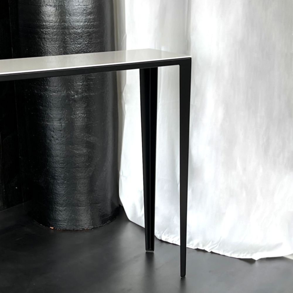 Console table - Gazelle Tandem Color metal console - TERRE ET METAL
