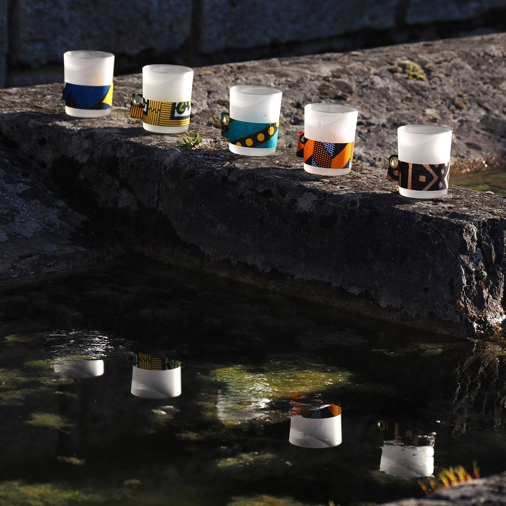 Candlesticks and candle holders - “ALINAPO African Lights” tealight holders - GRAPHIC HOME EDITIONS