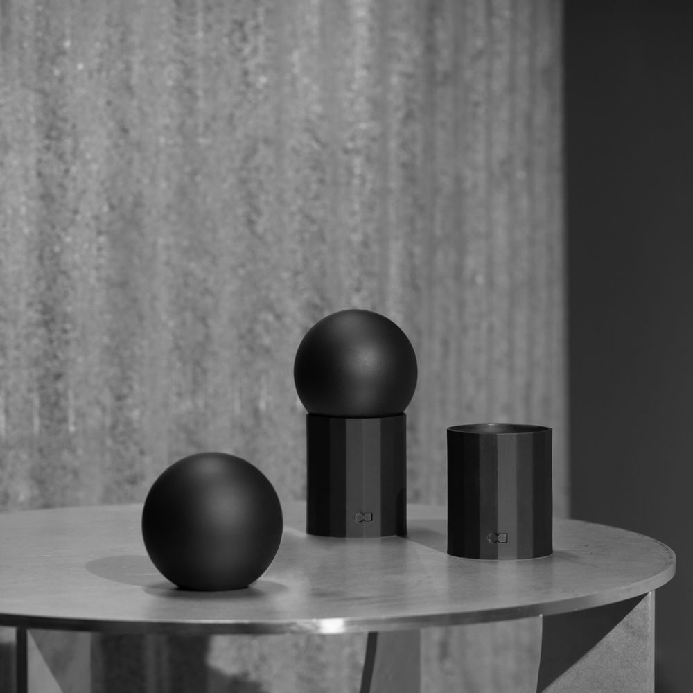 Objets de décoration - Bougie parfumēe en porcelaine de Limoges - GRAPHĒME PARIS