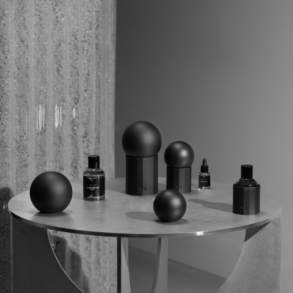 Objets de décoration - Bougie parfumēe en porcelaine de Limoges - GRAPHĒME PARIS