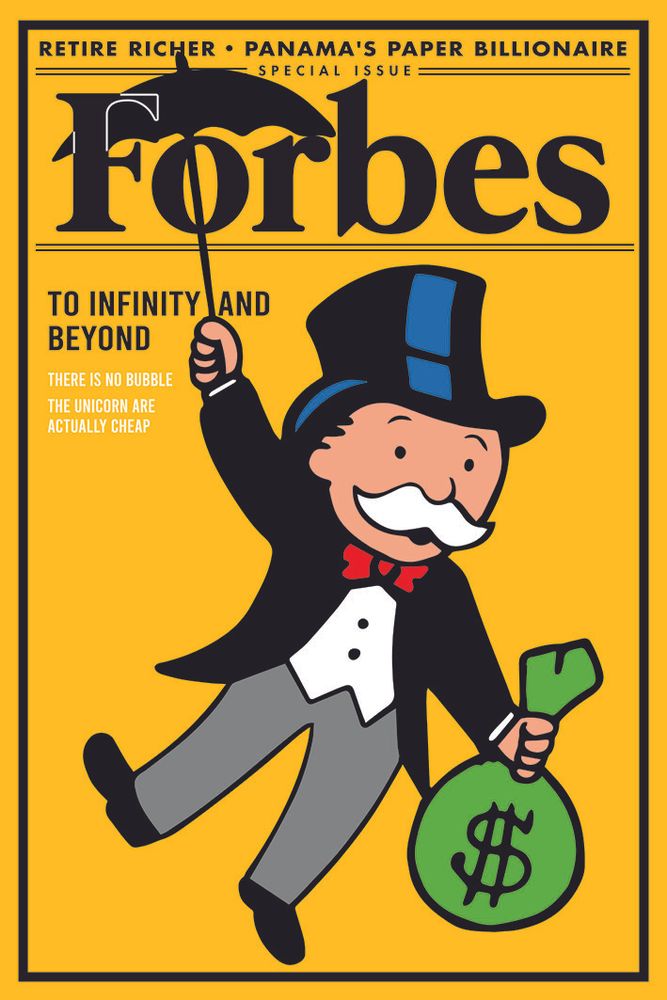 Poster - FORBES Collection - BLUE SHAKER