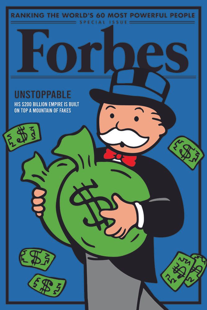 Poster - FORBES Collection - BLUE SHAKER