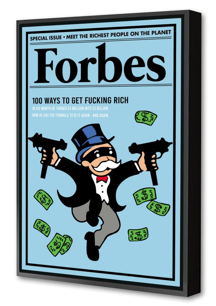 Poster - FORBES Collection - BLUE SHAKER