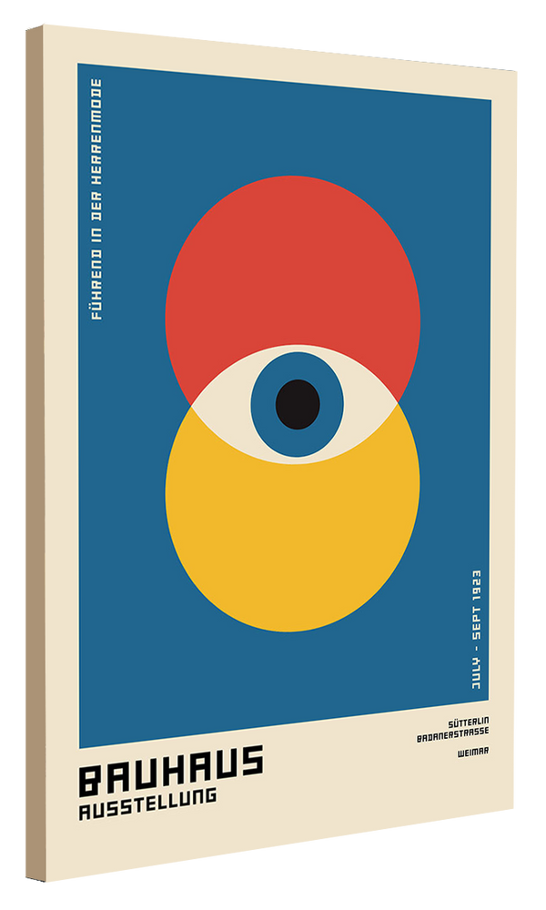 Poster - BAUHAUS Graphic Collection - BLUE SHAKER