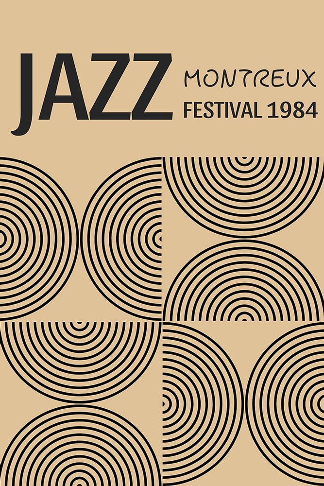 Poster - Jazz Concert Print - BLUE SHAKER