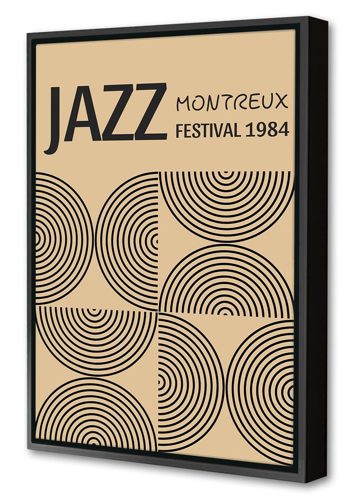 Poster - Jazz Concert Print - BLUE SHAKER