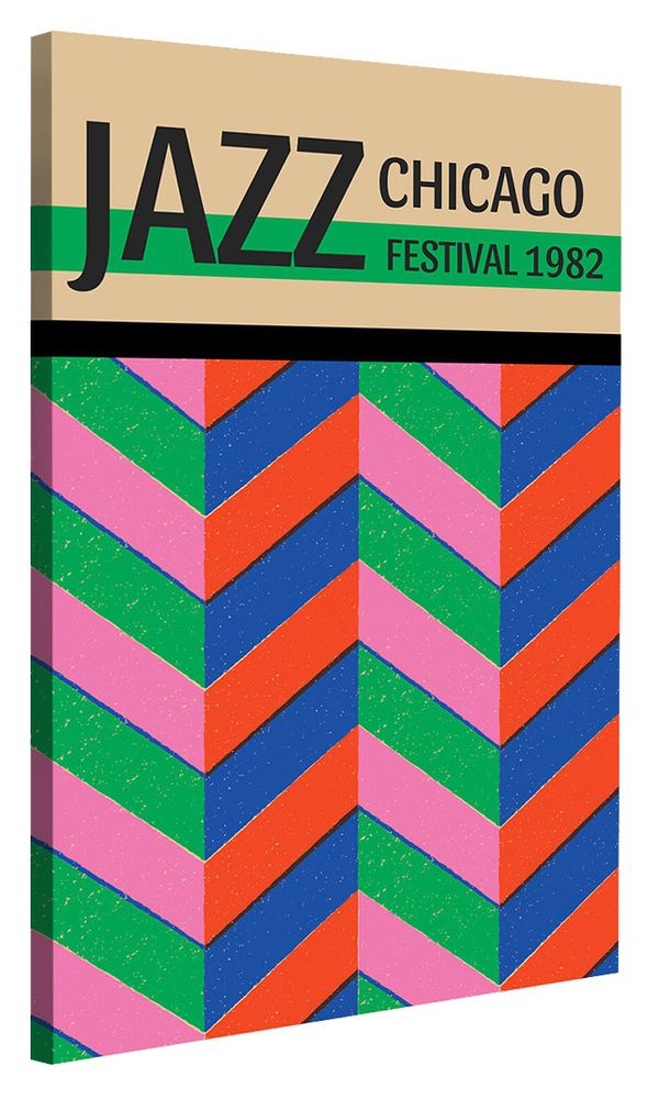 Poster - Jazz Concert Print - BLUE SHAKER
