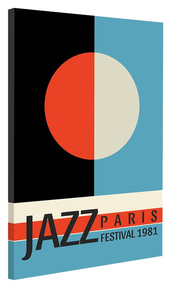 Poster - Jazz Concert Print - BLUE SHAKER