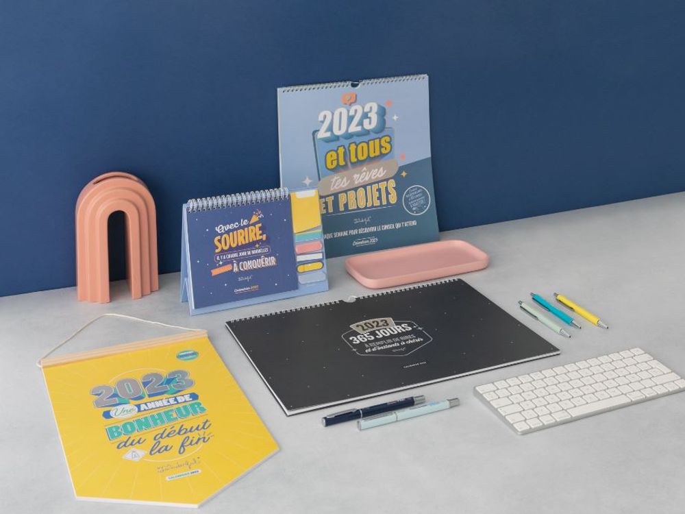 Papeterie bureau - Agendas et calendriers 2023/24 de Mr. Wonderful - MR. WONDERFUL