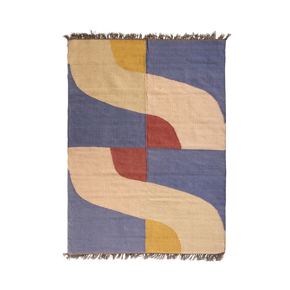 Autres tapis - Grand tapis Abstract laine et jute - CHEHOMA