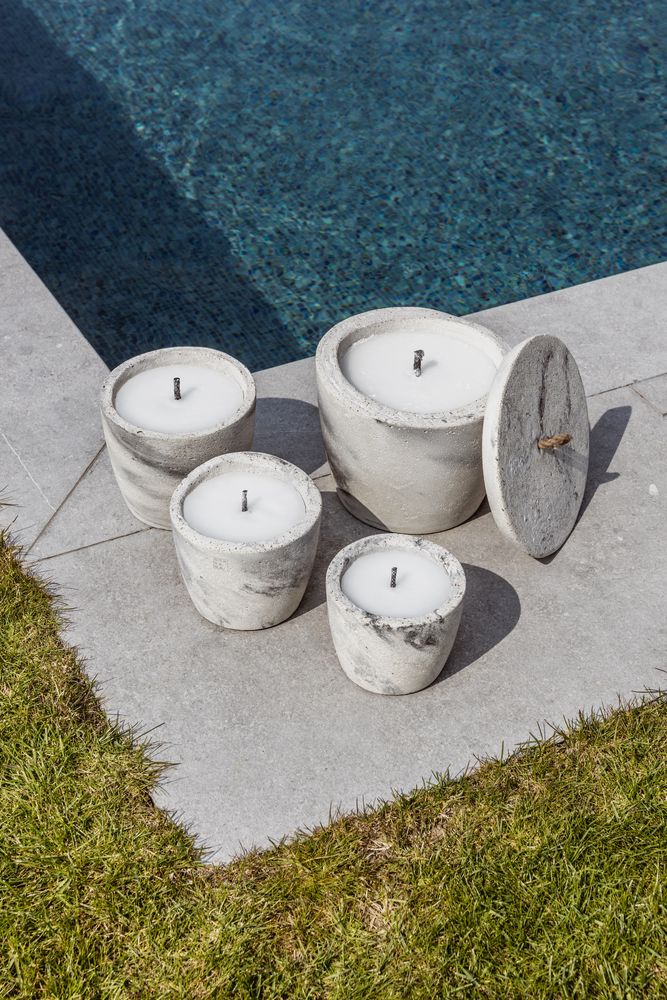 Bougies - Concrete Outdoor Candle XL - MON DADA