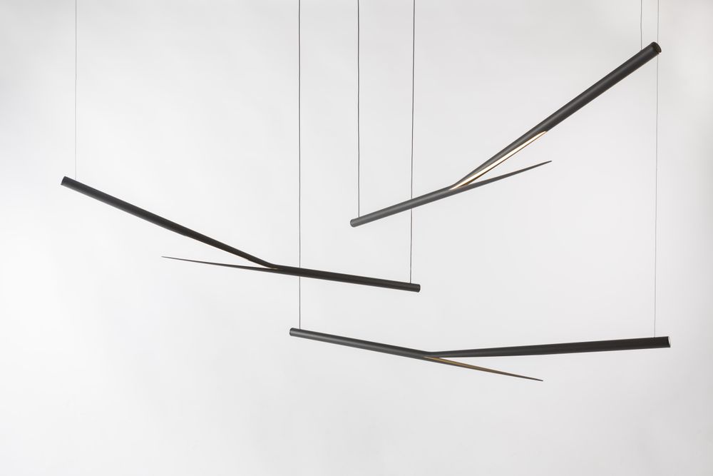 Hanging lights - Yvan Caillaud - Premisse - light suspension - YVAN CAILLAUD