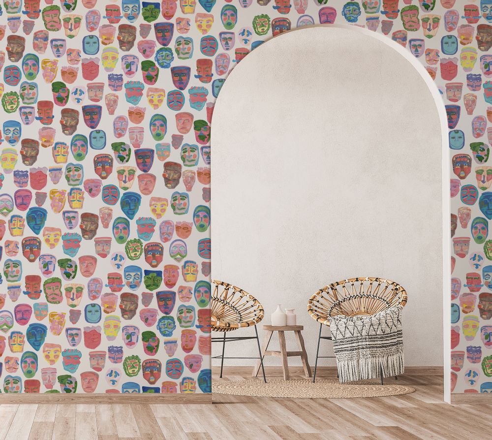 Wallpaper - Tenue de Ville x Peintagone - wallpaper - Signature Tome II - BELGIUM IS DESIGN