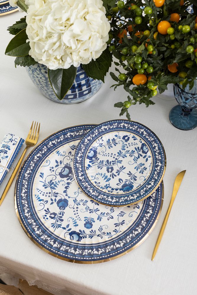 Everyday plates - Blue Grace - GIVI ITALIA S.R.L.
