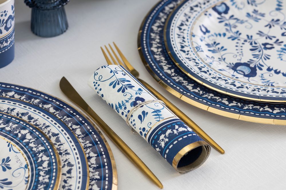 Everyday plates - Blue Grace - GIVI ITALIA S.R.L.