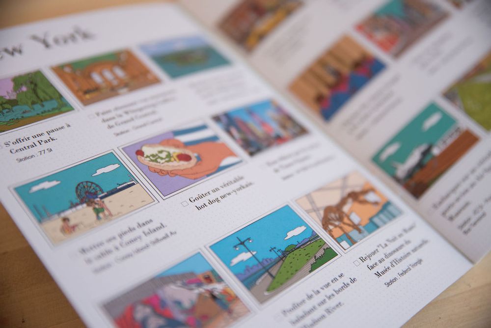 Customizable objects - Le carnet souvenir de notre séjour à New York - WANDERWORLD