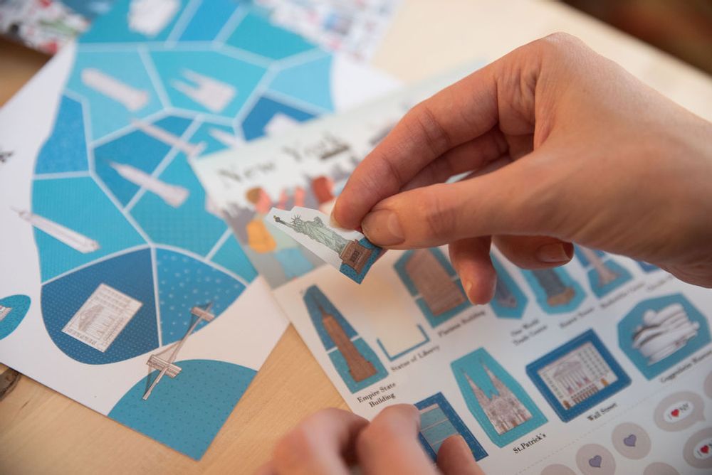Customizable objects - Le carnet souvenir de notre séjour à New York - WANDERWORLD