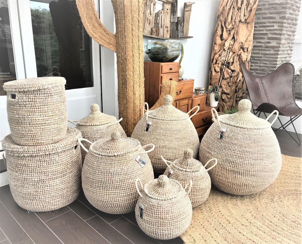 Objets de décoration - Corbeilles Naturelles - EA DÉCO NATUREL & DESIGN