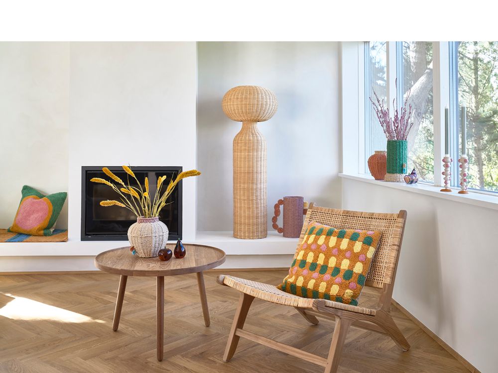 Decorative objects - Styles 6 x 5 x 18 cm multi-coloured candle holder - VILLA COLLECTION DENMARK