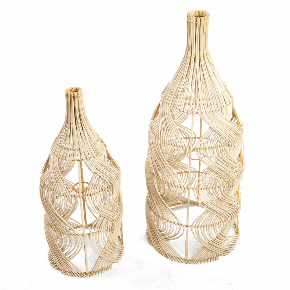 Floor lamps - The Garaffa Pendant - Natural - M - BAZAR BIZAR LIVING