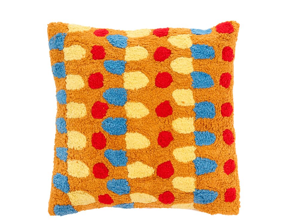 Coussins - Styles Coussin 45 x 45 Brun/Rouge/Bleu/Jaune - VILLA COLLECTION DENMARK