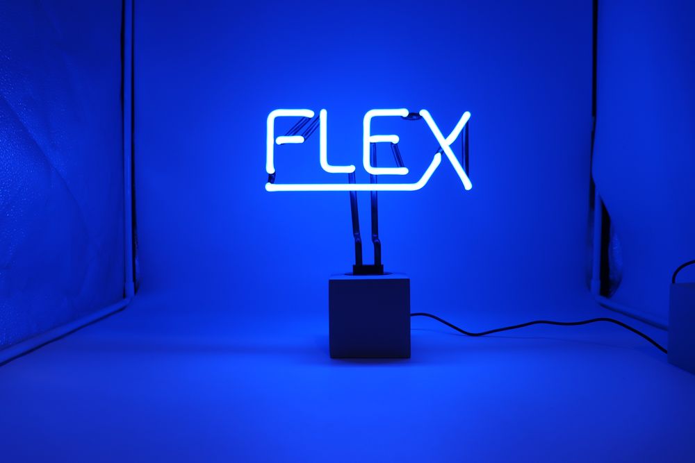 Table lamps - Neon 'Flex' Sign - LOCOMOCEAN