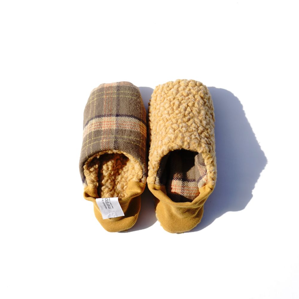 Homewear textile - Plaid brossé x Big Pile - MERIPPA