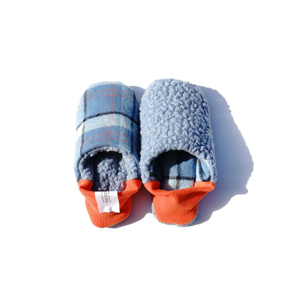 Homewear textile - Plaid brossé x Big Pile - MERIPPA