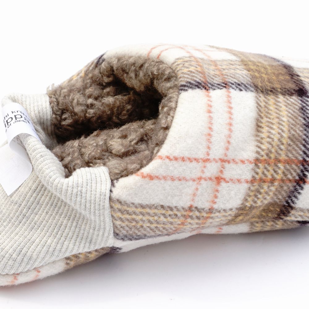 Homewear textile - Plaid brossé x Big Pile - MERIPPA