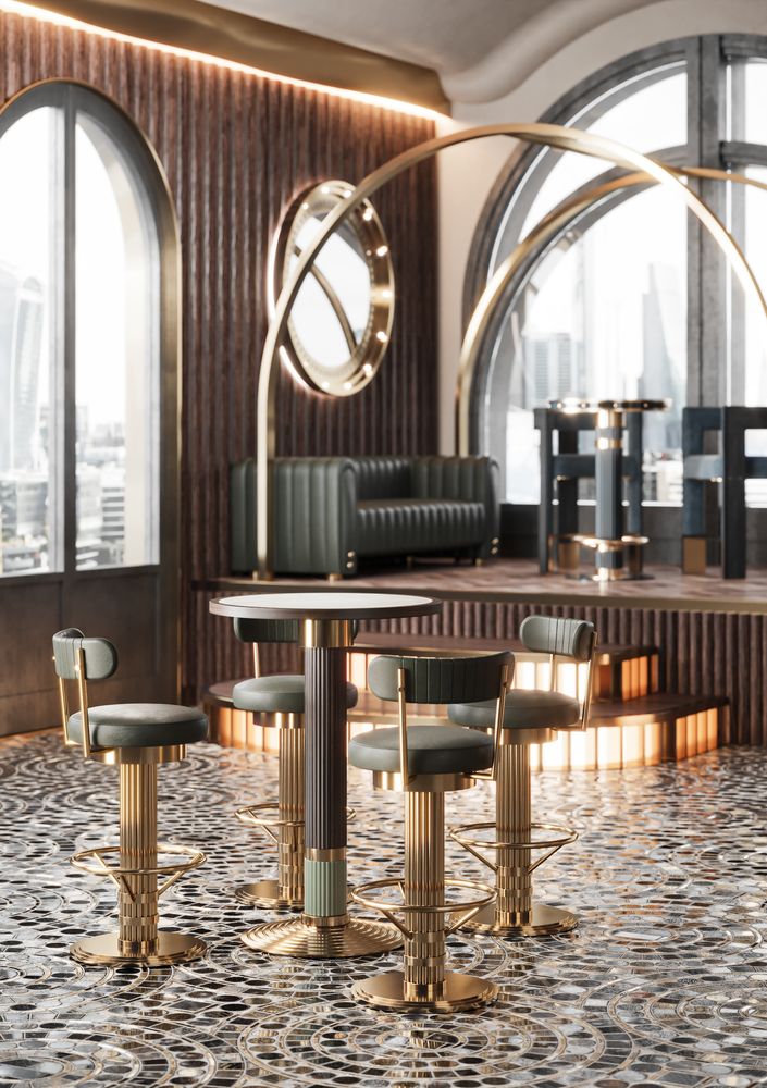 Other tables - Queens Bar Table - PORUS STUDIO