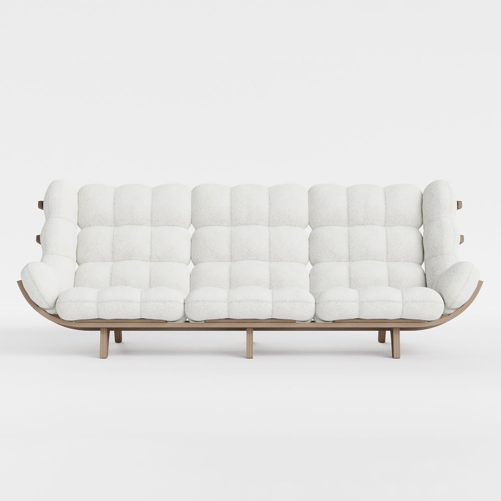 Sofas - NUAGE sofa - Walnut - SOLLEN
