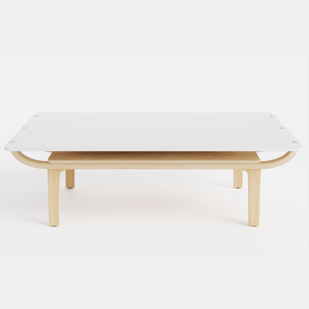 Tables basses - Table basse rectangulaire NUAGE - Chêne - SOLLEN