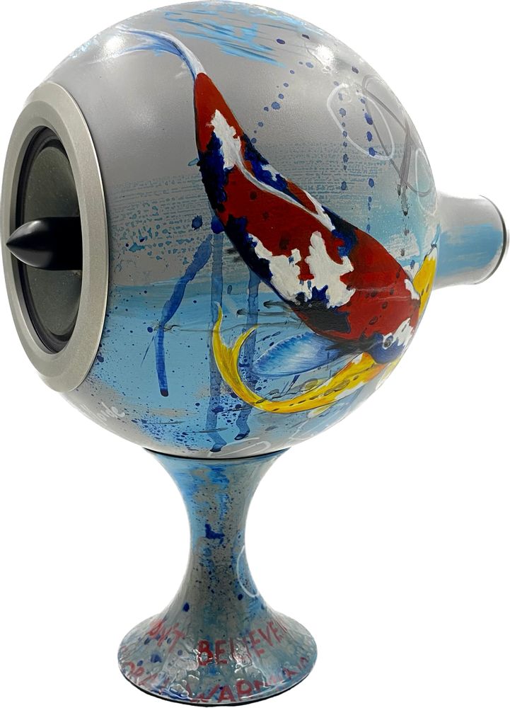 Objets de décoration - Enceinte Iris - Carpe Koî - LA MANUFACTURE D'ORPHÉE