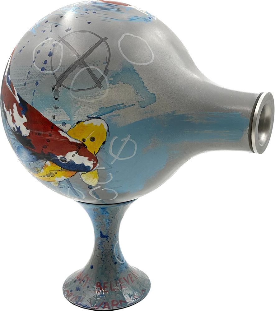 Objets de décoration - Enceinte Iris - Carpe Koî - LA MANUFACTURE D'ORPHÉE